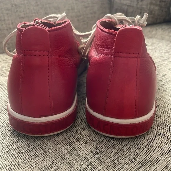 Blackstone Red Claret Sneaker Size 38 - Picture 5 of 11